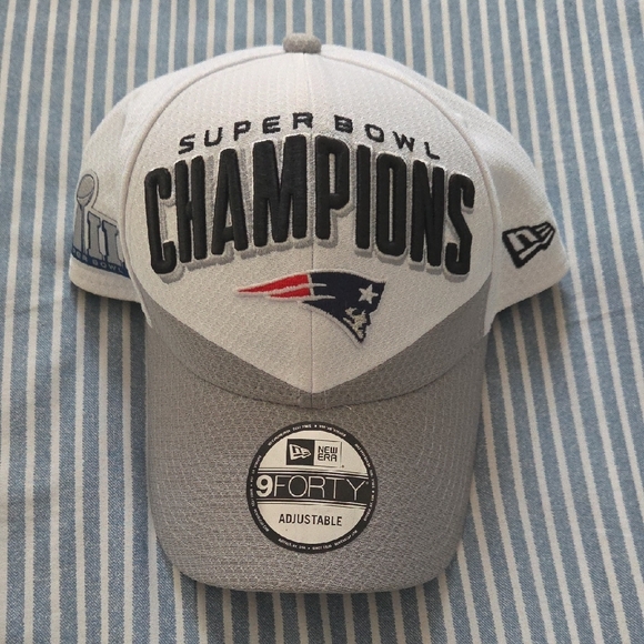 New Era Other - New Era New‎ England Patriots Super Bowl LIII Champions Adjustable Hat